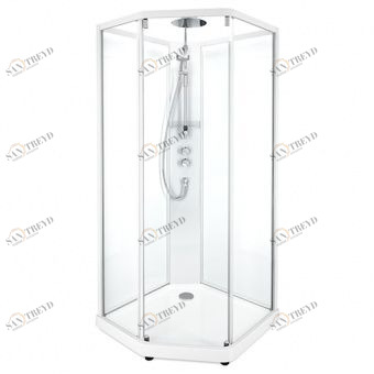 Душевая кабина 100x100 Ido Showerama 10-5 Comfort 558.207.313 (Б/П/П) Santreyd 