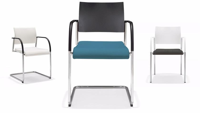 Casala Штабелируемый консольный стул с обивкой Cooper 2228/10 - Вид №1