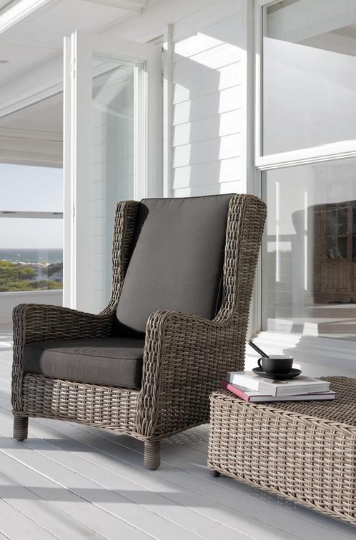 MNST663 Шнур для кресла с высокой спинкой 8мм старый серый 84 Manutti San Diego - Вид №3