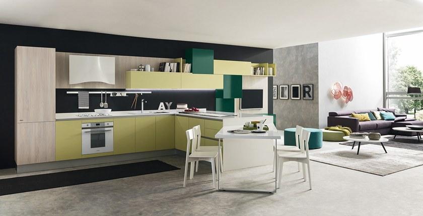 Febal Casa Модульная кухня из okite® с полуостровом sun-id-1365567 - Вид №8