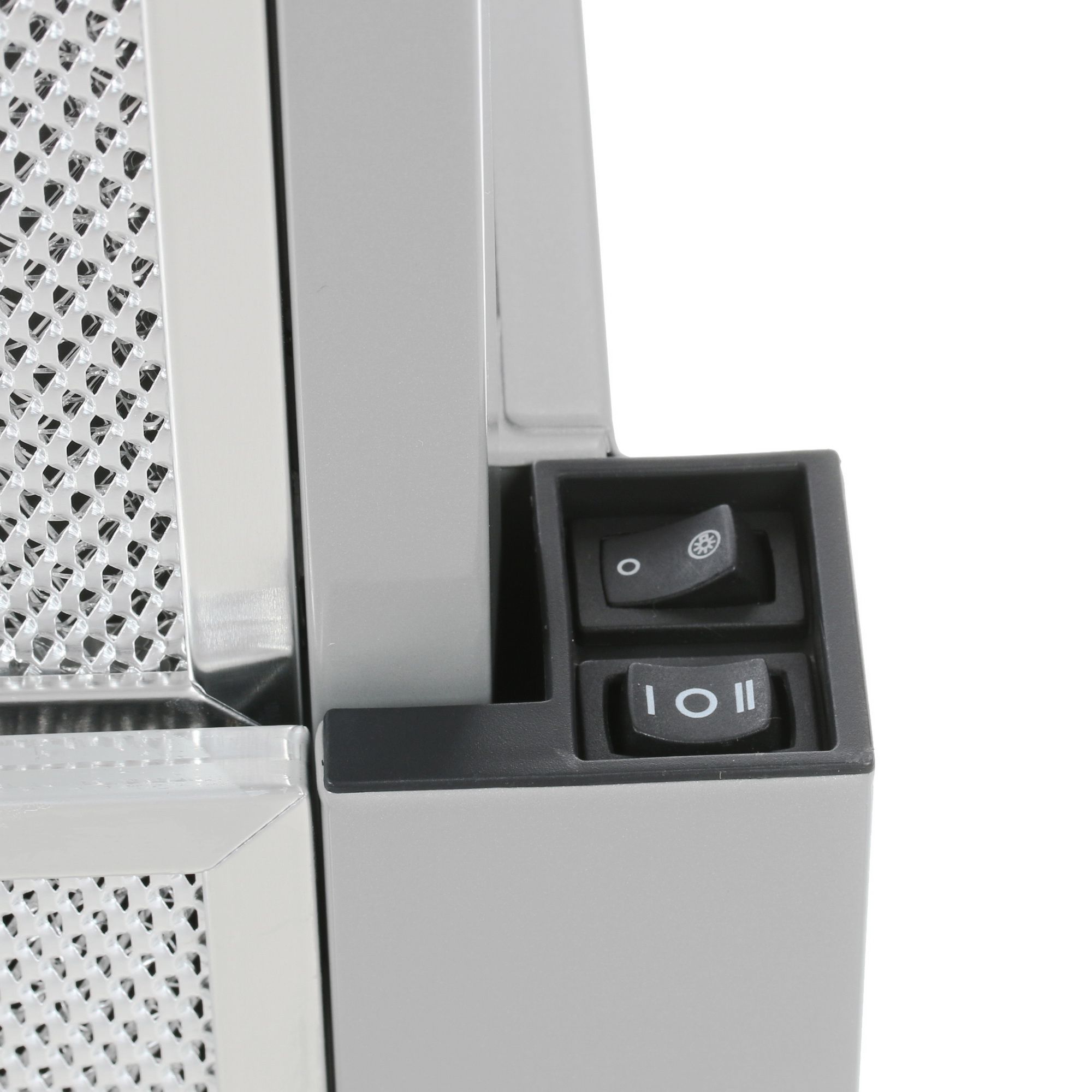 8160079 Вытяжка телескопическая HOMSair FLAT 50 серебристый/серебристый STDN-0115076 - Вид №5