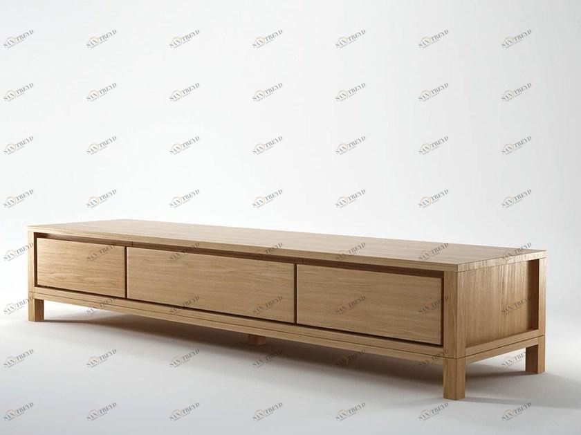 KARPENTER Низкая деревянная тумба под телевизор Solid sun-id-1393795