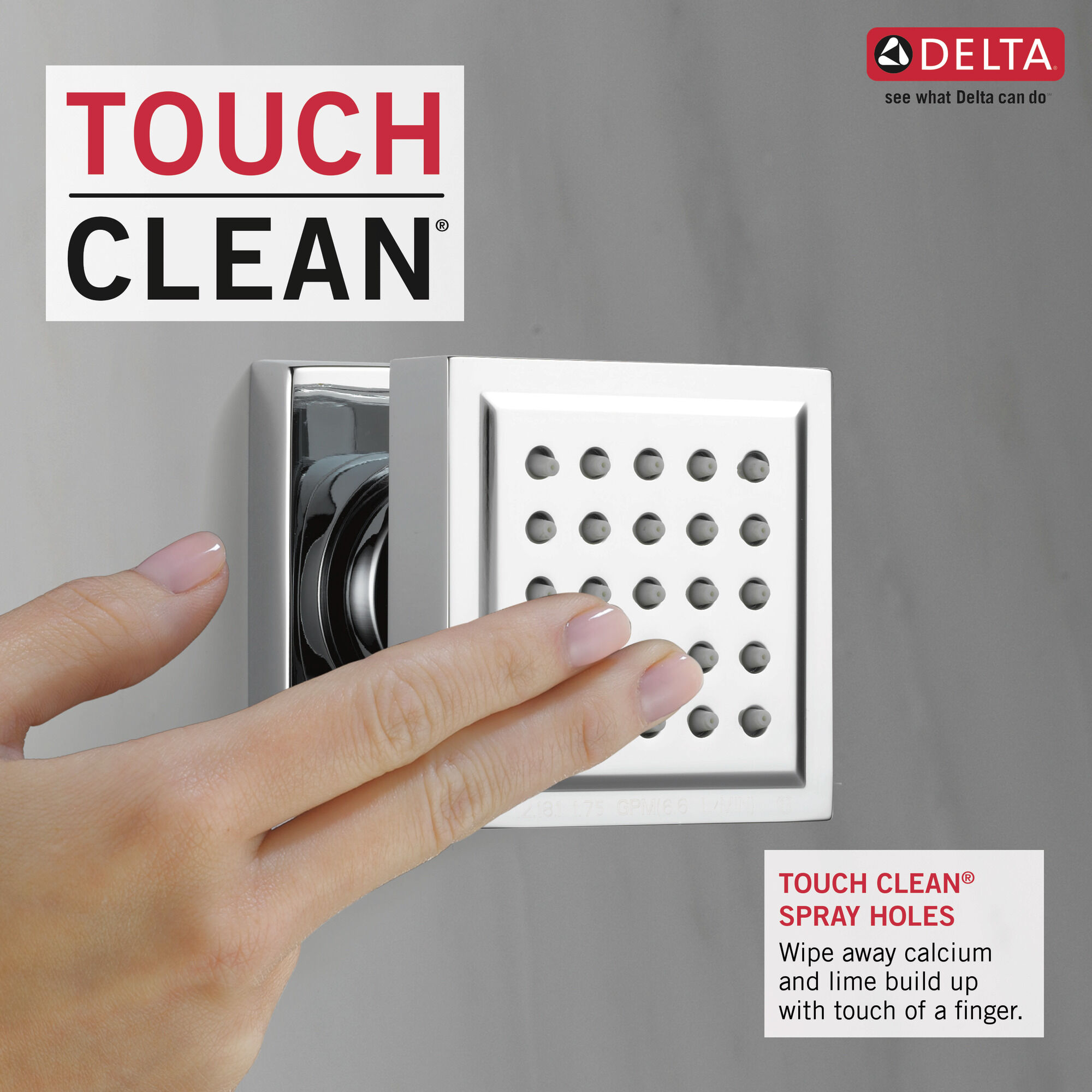 50150-KS Спрей для тела для поверхностного монтажа Delta Faucet Delta Черный нержавеющий - Вид №2