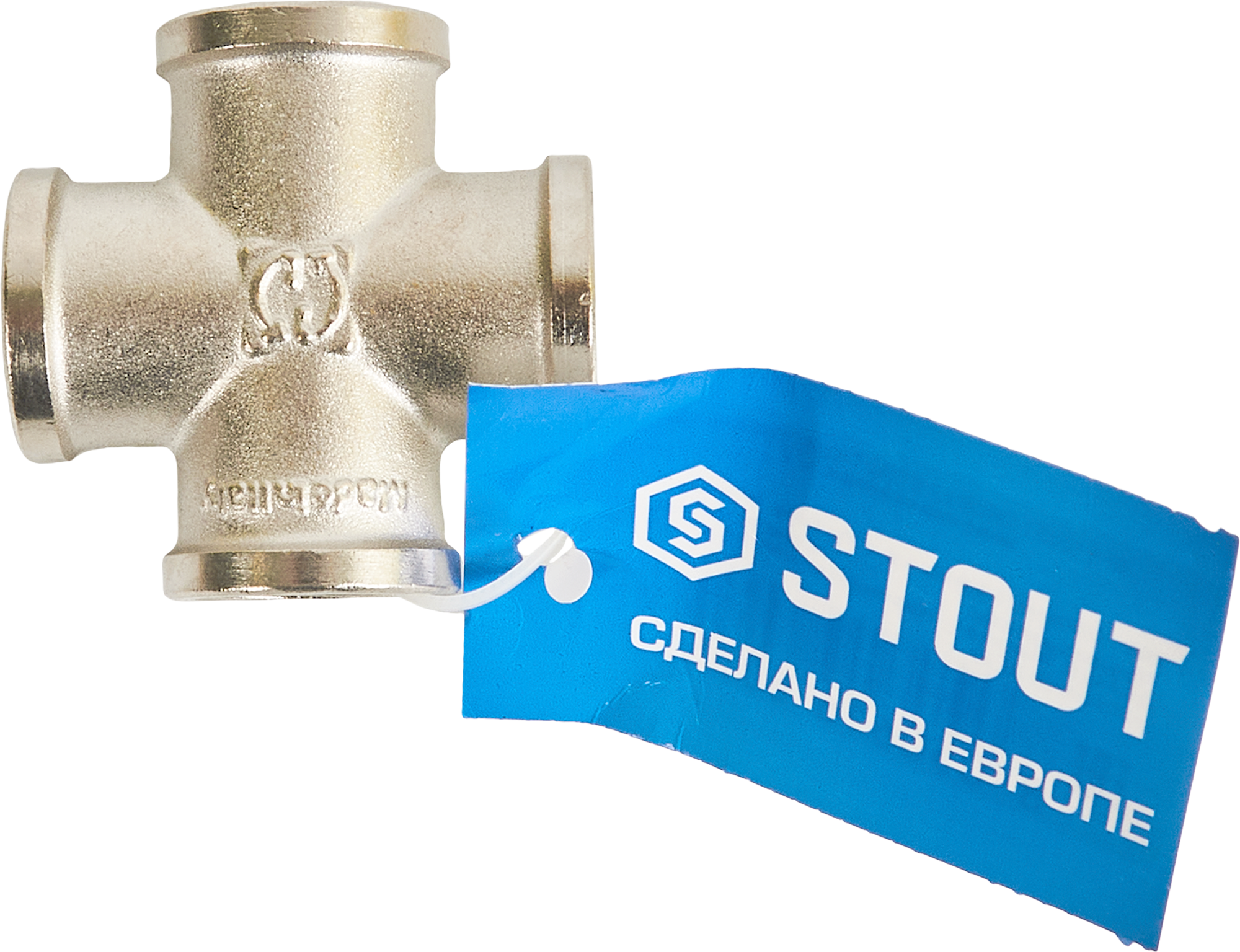 Крестовина STOUT 1/2" для водопроводных систем 82239072 STLM-0022688 - Вид №2