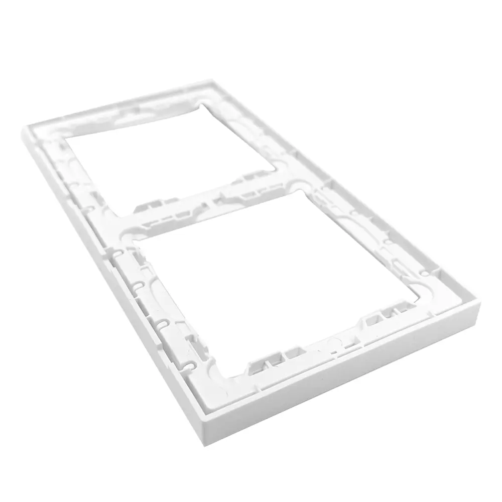 Рамка для розеток MIRKL Grace 2 поста белая 89393860 STLM-1544078 - Вид №2