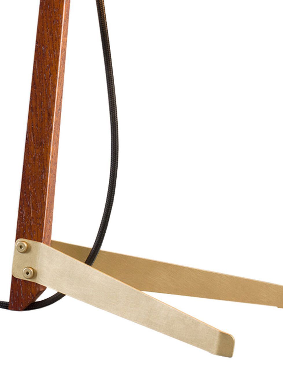 Настольная лампа из металла и дерева Kalmar Билли ARCH-00152846 - Вид №3