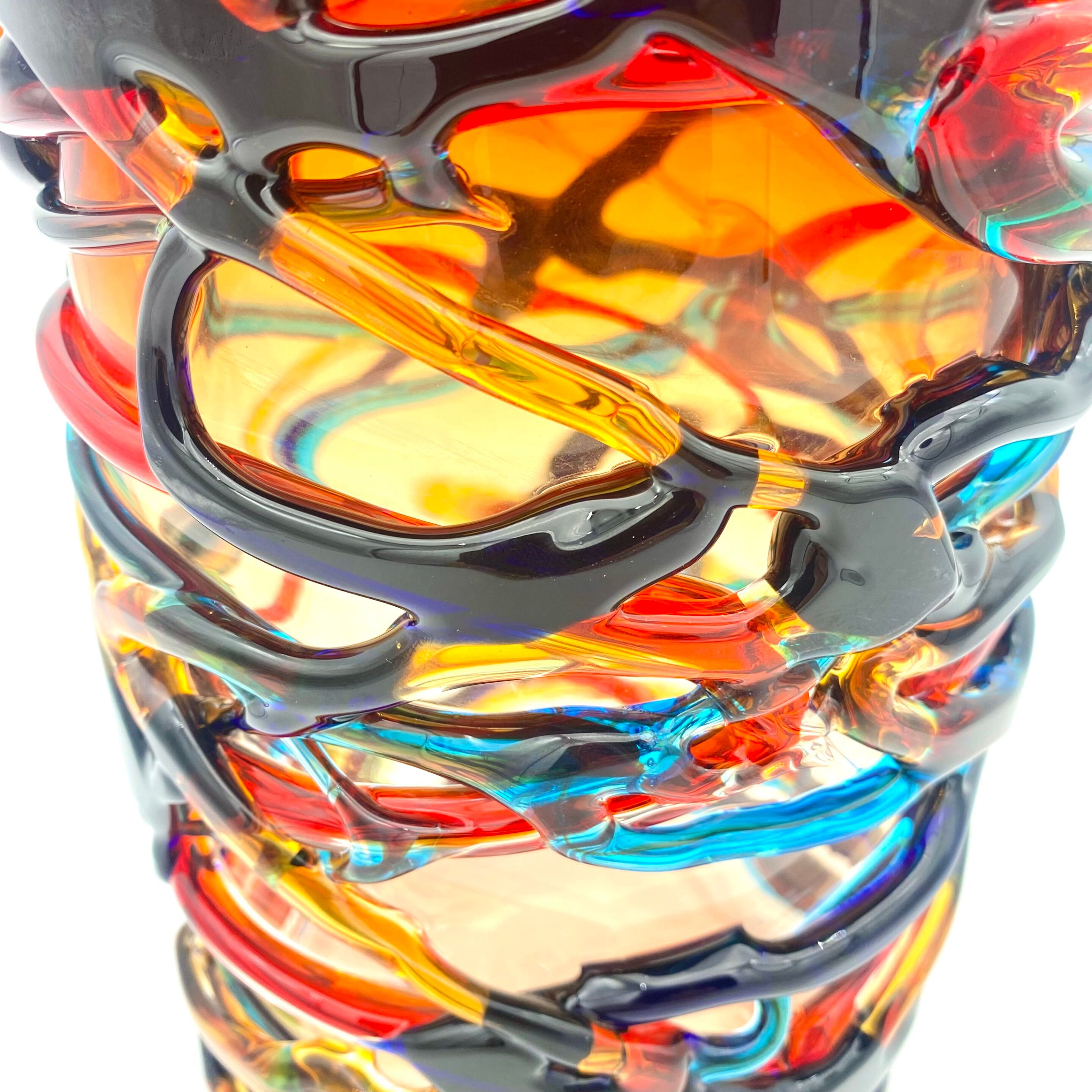 ВАЗа ручной работы из муранского стекла YourMurano Wired Vases ARCH-00004424 - Вид №2