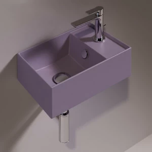 AG40PRUGNAMATT Подвесная раковина настенная прямоугольная Simas Agile