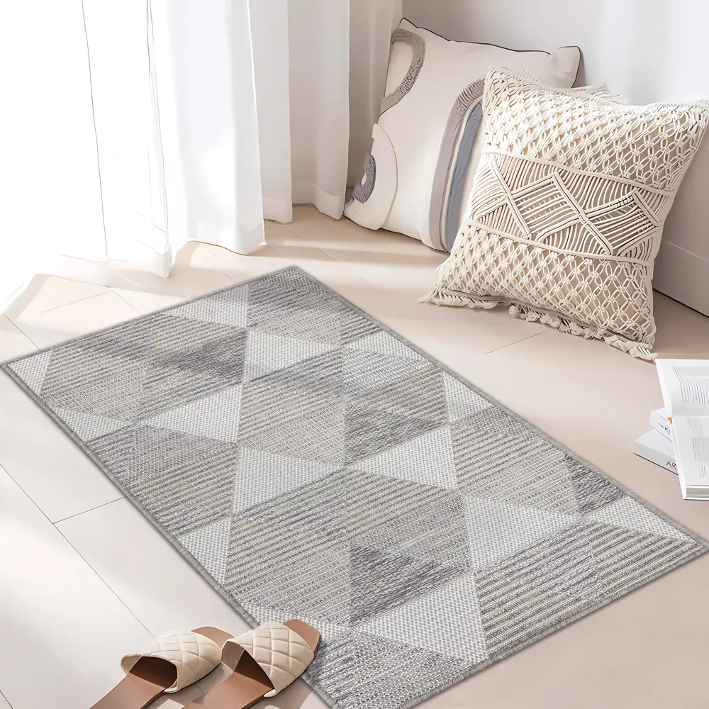 ROYALTAFT Ковер Дели 80x120 см - серый практичный для дома и дачи 89359431