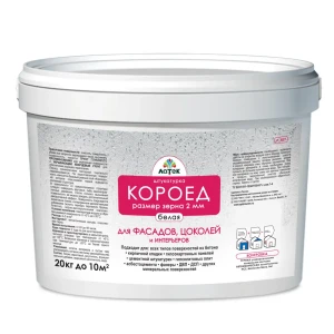 Штукатурка «Короед» Латек Л307 20 кг 18817254 STLM-2136888
