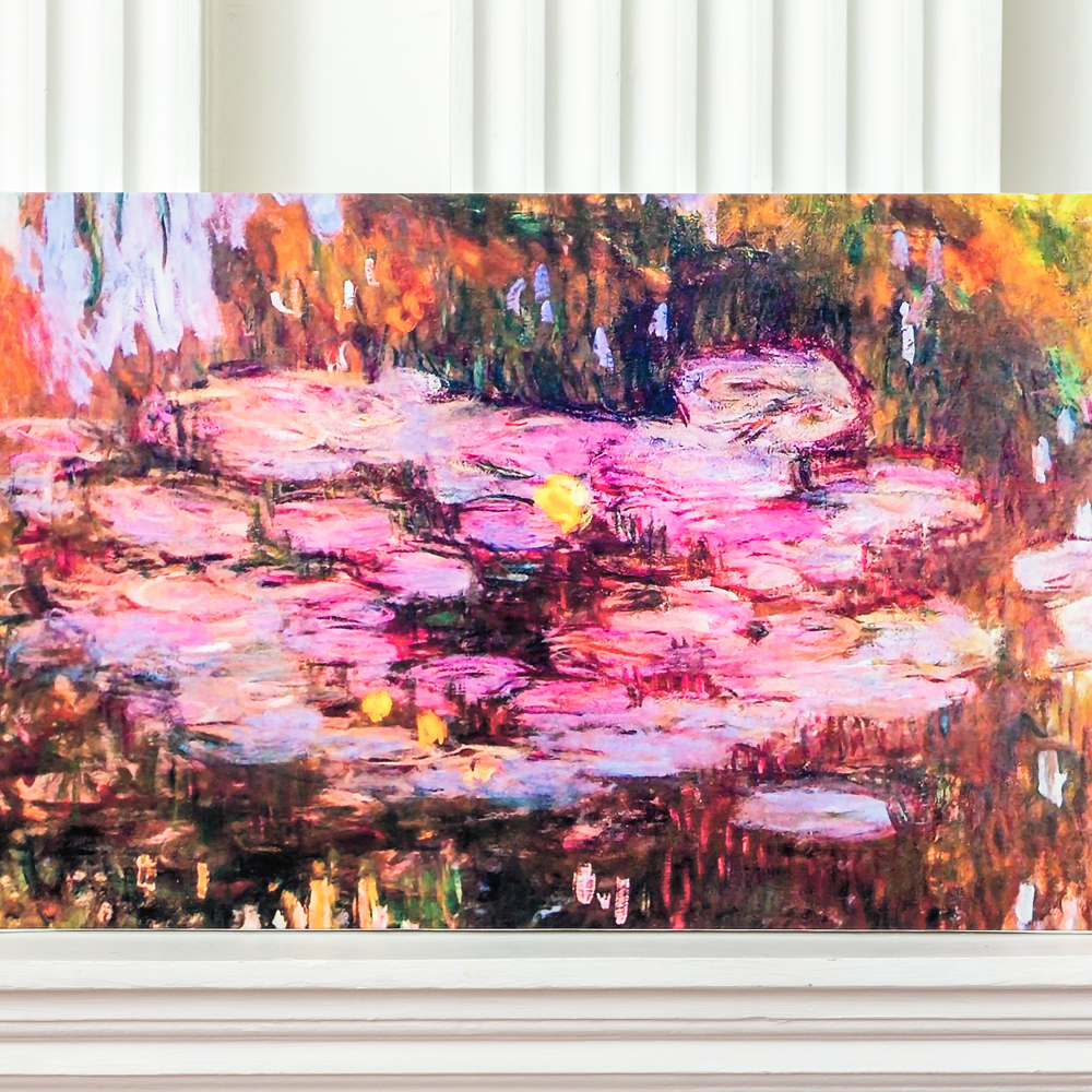 896522183_2628 Картина «Водяные лилии, 1917» (холст, галерейная натяжка) Object Desire  - Вид №1