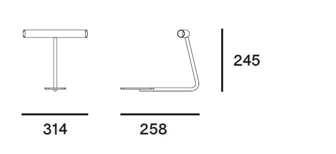 Стальной штабелируемый садовый стул Extremis Тики ARCH-00065437 - Вид №7