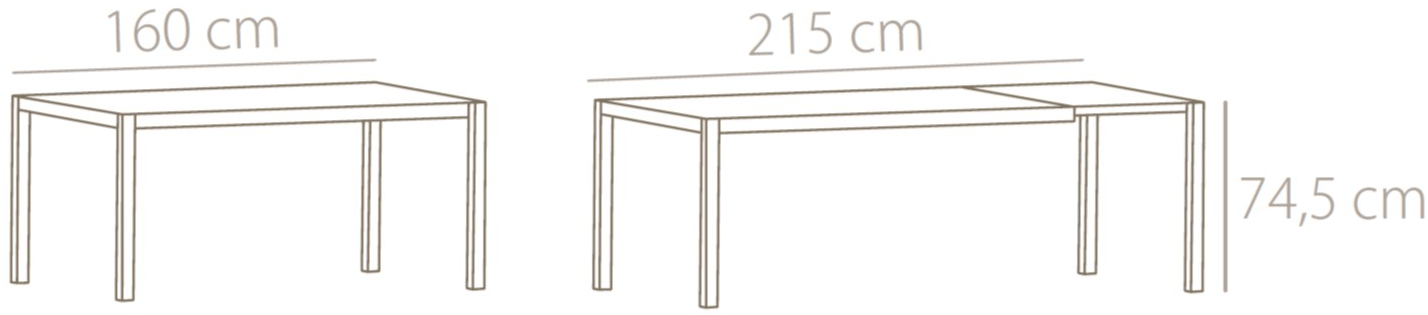 Punt Прямоугольный раздвижной стол из дуба sun-id-1446199 - Вид №4