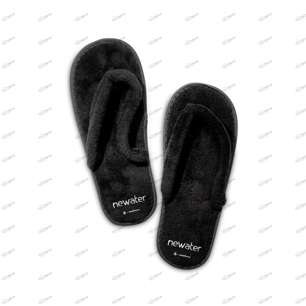 Полотенце черные тапочки  NEWFORM Италия 66913.85.007