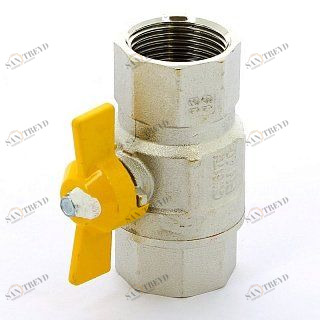 Кран шаровый для газа ВВ BERLIN бабочка ITAP 1/2" 07212