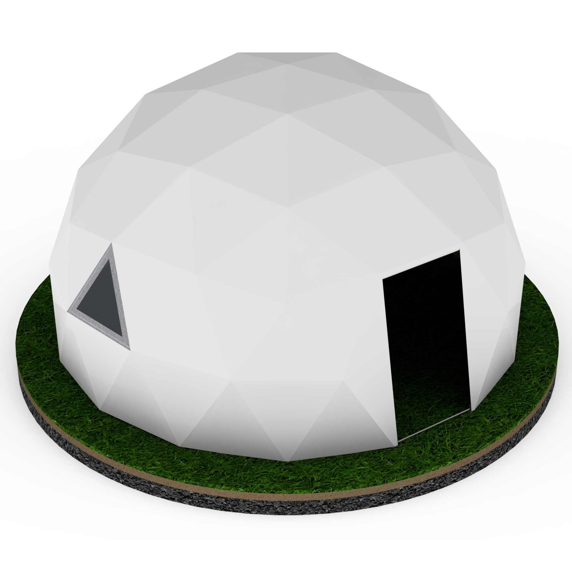 87054823 Павильон "Геокупол" ø6 м сталь/ПВХ белый Santreyd  - Вид №5