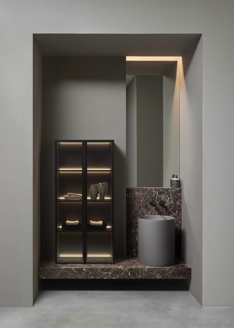 Мраморная облицовка для спинки и столешниц Antoniolupi CARTESIO ARCH-00097176 - Вид №18