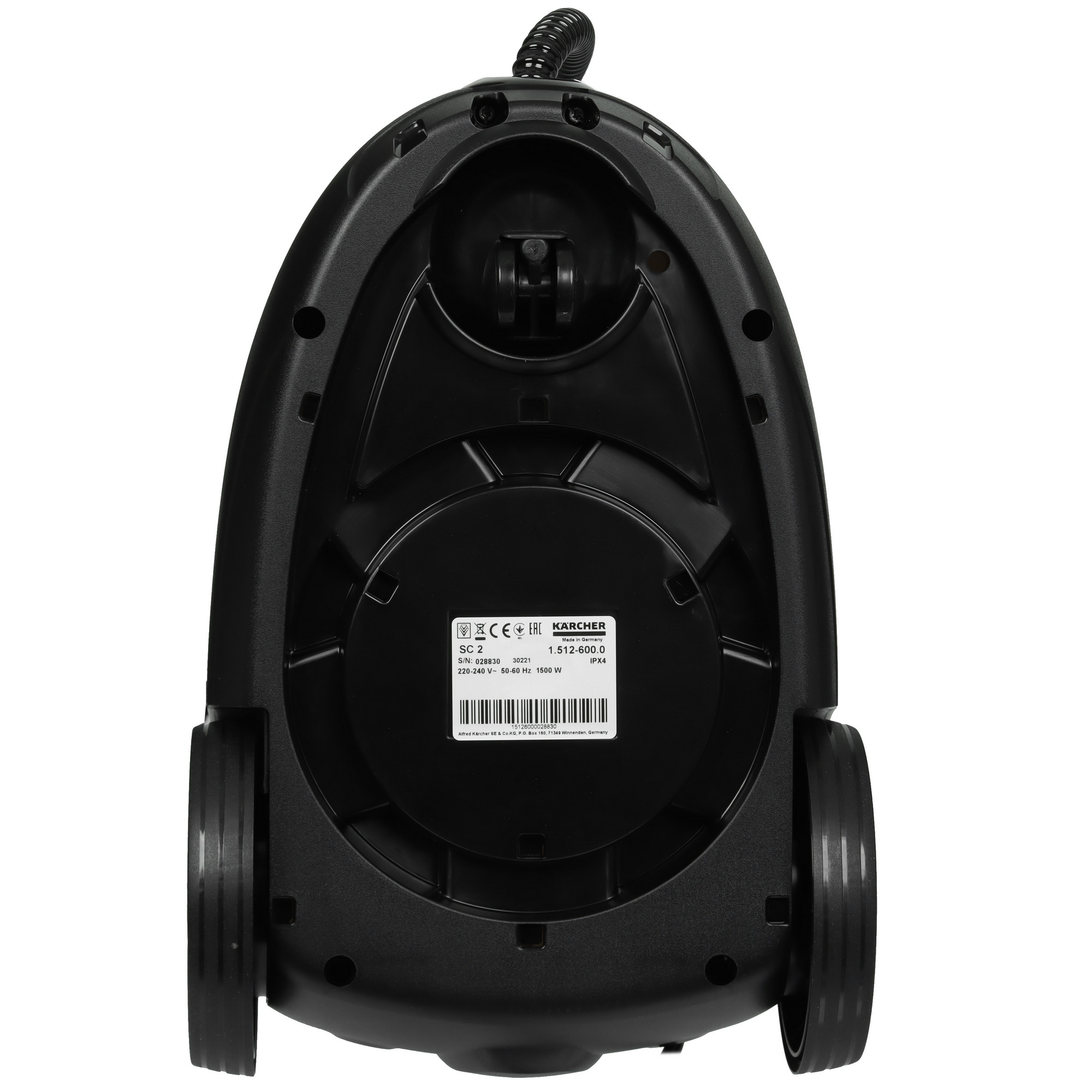 9067398 Пароочиститель Karcher SC 2 EasyFix белый STDN-0140862 - Вид №4