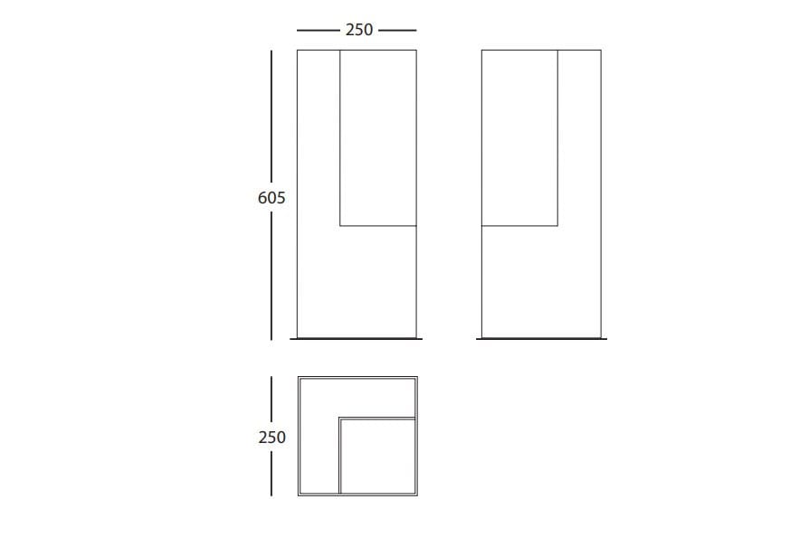 Стальная подставка для зонтов BD Barcelona PLEC ARCH-00019038 - Вид №5