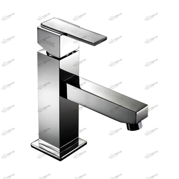 Однорычажный смеситель для раковины с клапаном клик-клак 48.004C MAIER KUADRAT 48004C