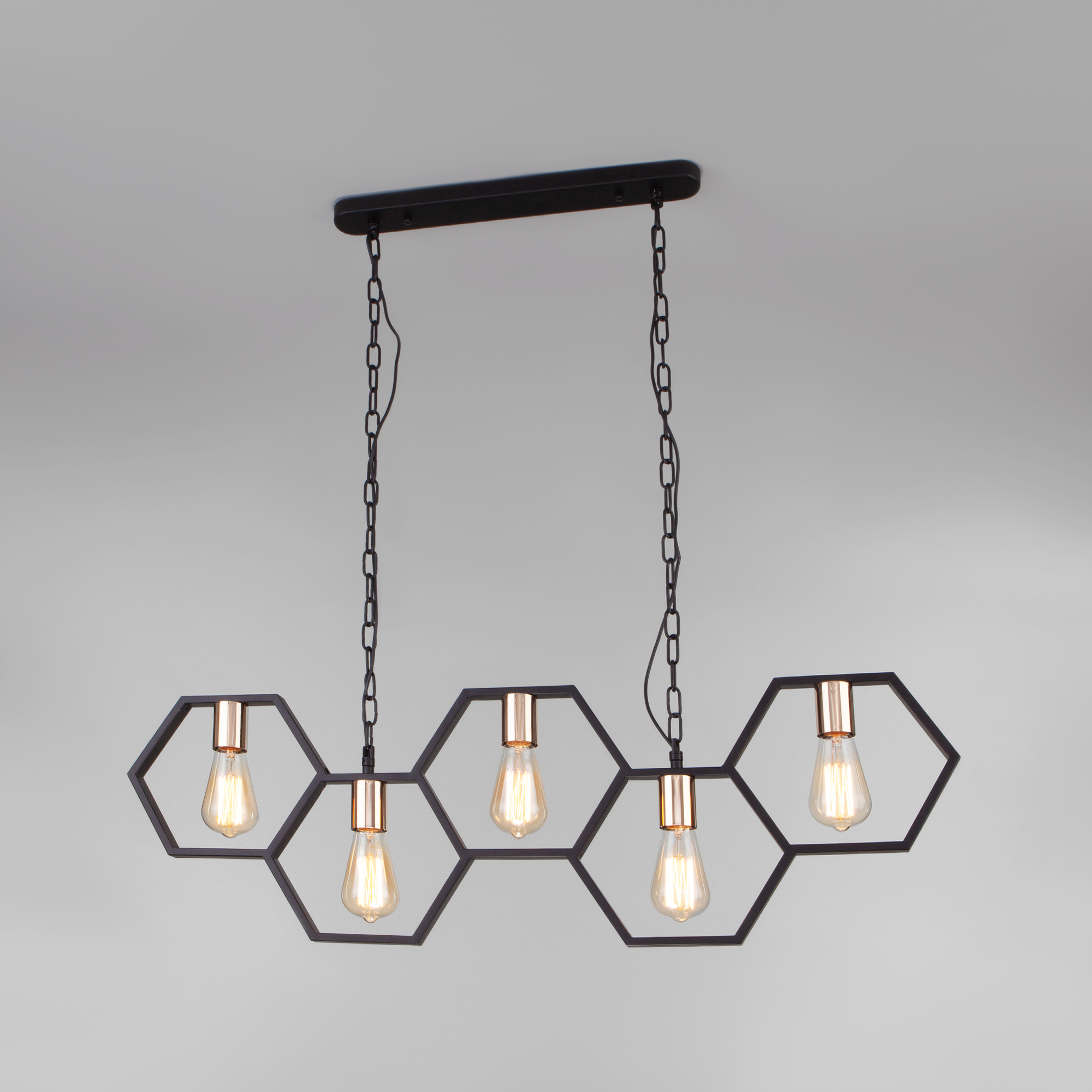 Eurosvet Arnia — подвесной светильник с 5 плафонами для гостиной и кухни 84784536 STLM-0055101 - Вид №1