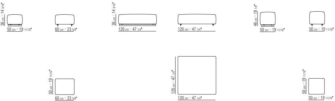 Flexform Пуф для улицы с тканым полиуретановым покрытием Bangkok sun-id-1502751 - Вид №7