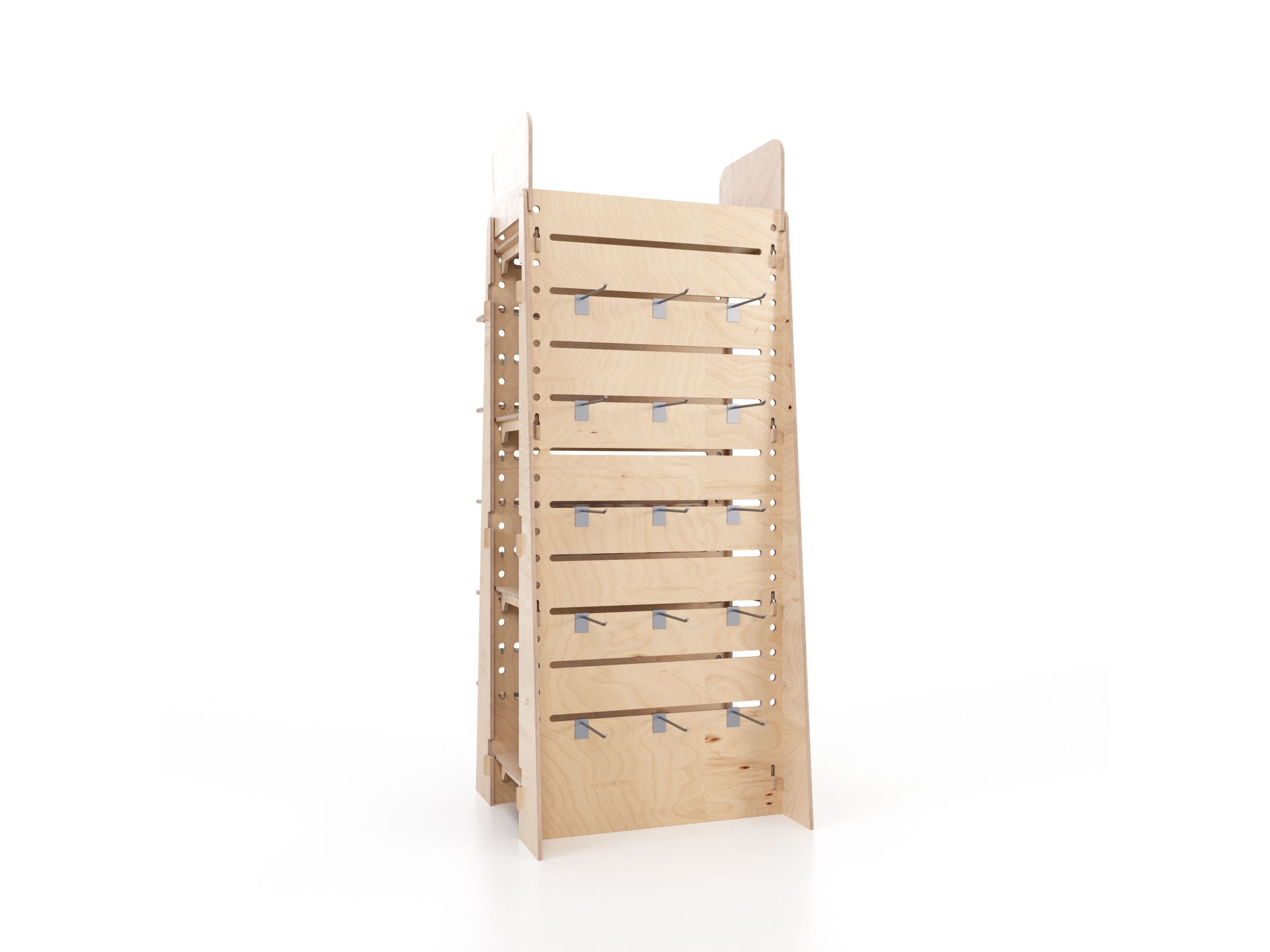 Деревянная напольная стойка дисплея Esposit экспоненты ARCH-00090759 - Вид №4