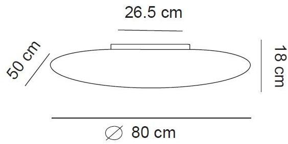 Alma light Уличный светодиодный потолочный светильник из полиэтилена Stone sun-id-1370480 - Вид №3