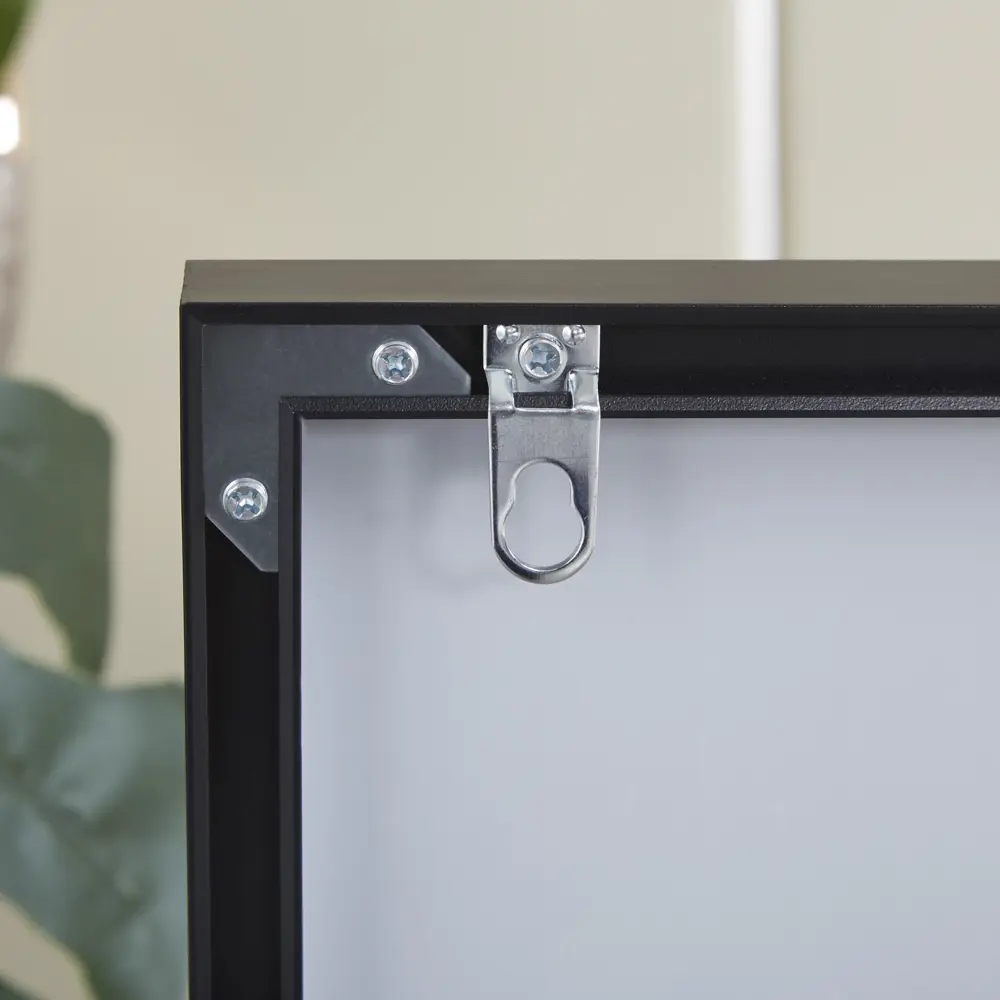 Зеркало Santreyd Psyche - элегантное настенное украшение в черной рамке 89391260 STLM-1511580 - Вид №6