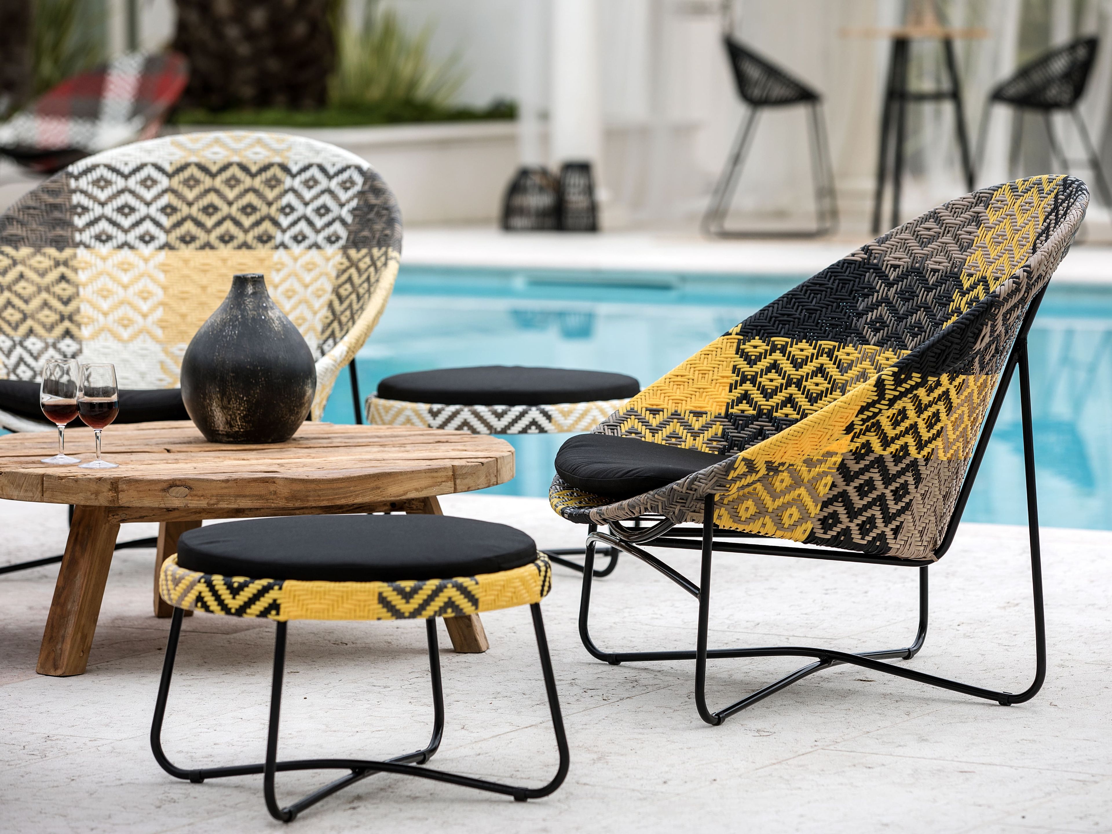 Низкая ткань табурет cbdesign Бразилия ARCH-00039464 - Вид №2