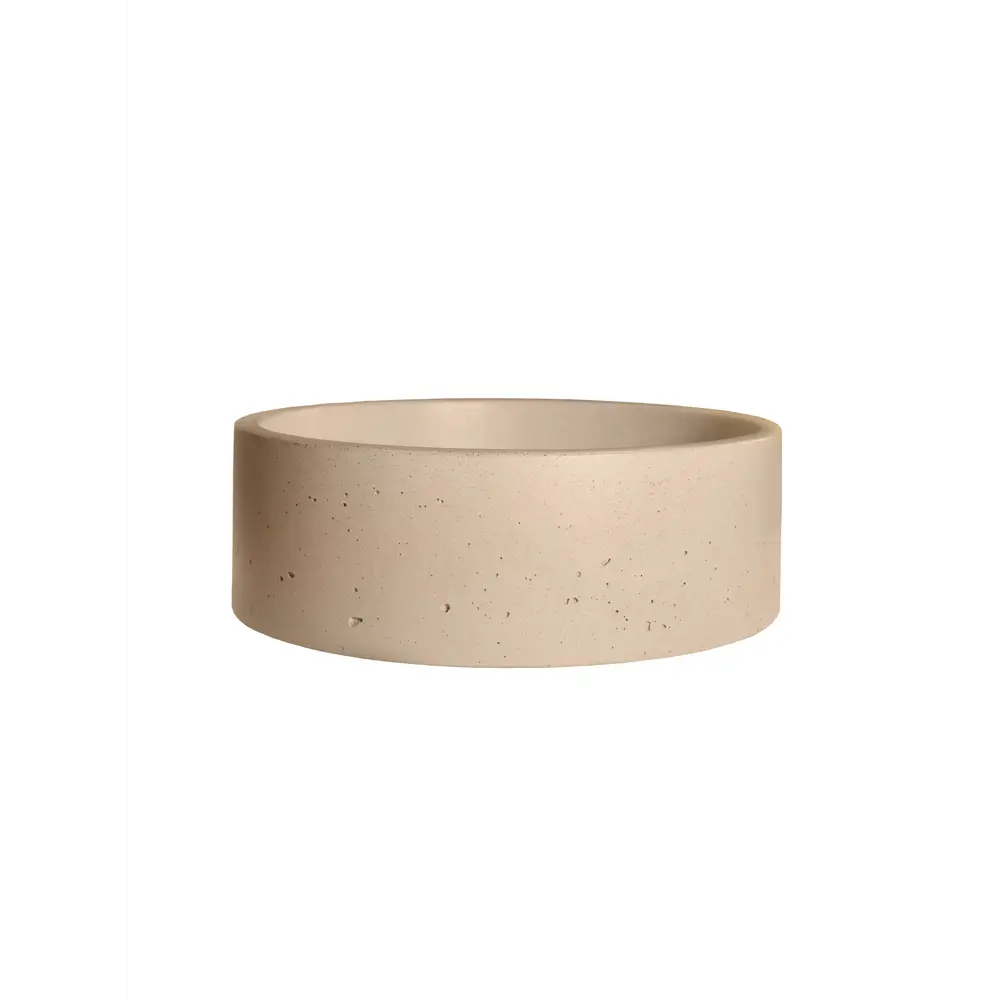 Раковина Round накладная 36x36 см цвет бежевый матовый Santreyd STLM-2032677 - Вид №2