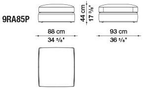 B&B Italia Диван из ткани Richard sun-id-1429934 - Вид №2