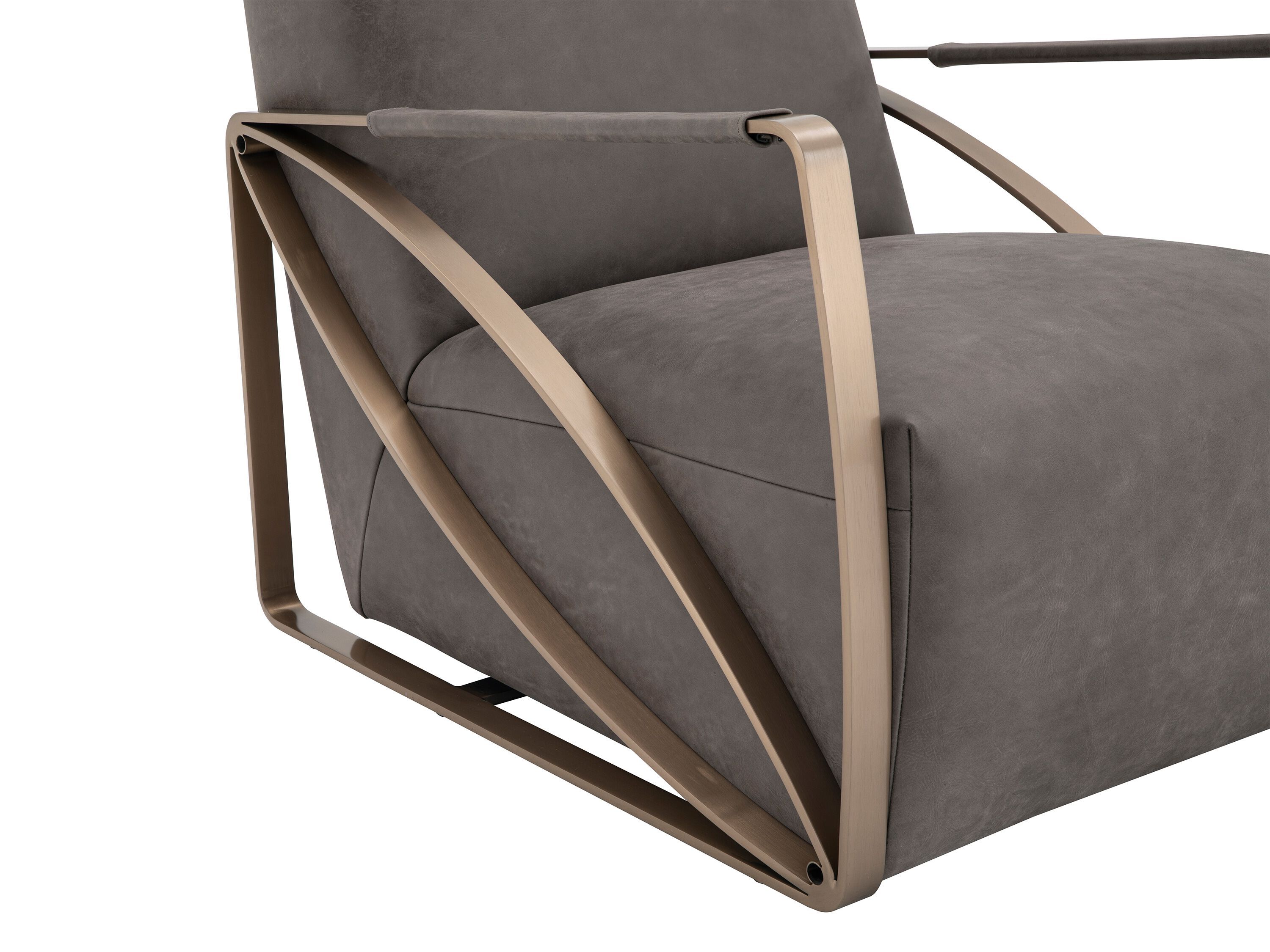 Кожаное кресло с подлокотниками CAMPO DE' FIORI YVOIRE ARCH-00088513 - Вид №3