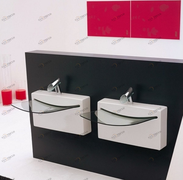 WLL004 Подвесная раковина настенная овальная ArtCeram  белая 