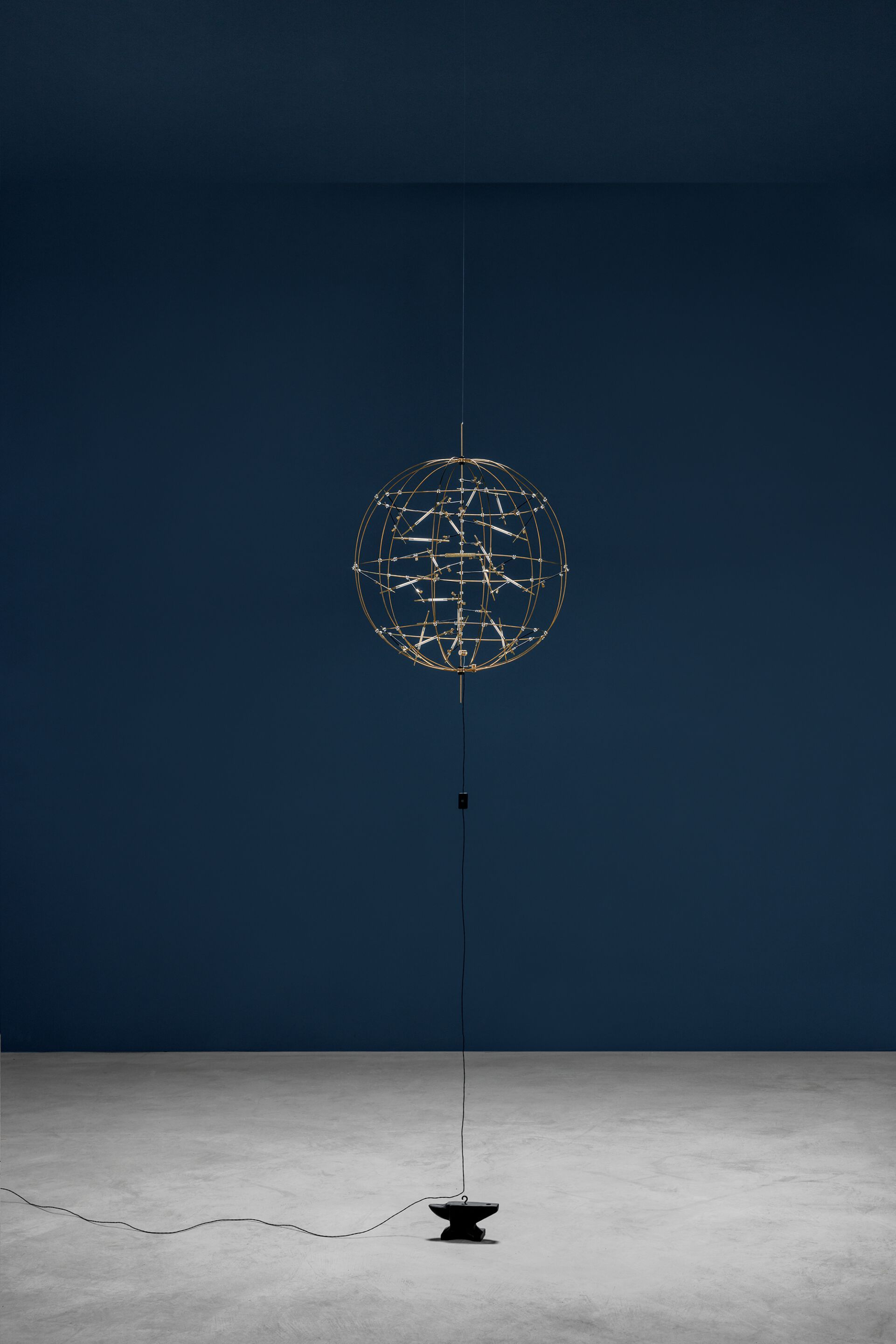 Латунный светодиодный подвесной светильник Catellani & Smith Pòta! ARCH-00138783 - Вид №2