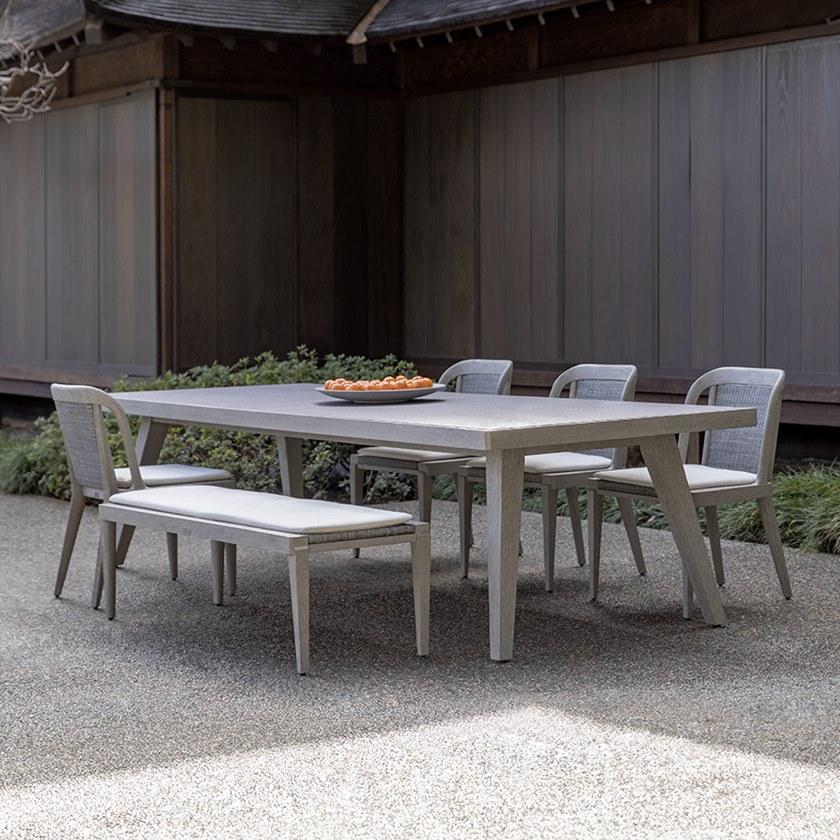 JANUS et Cie Садовое кресло из тика и янусфайбера® Rock garden sun-id-1474272 - Вид №5