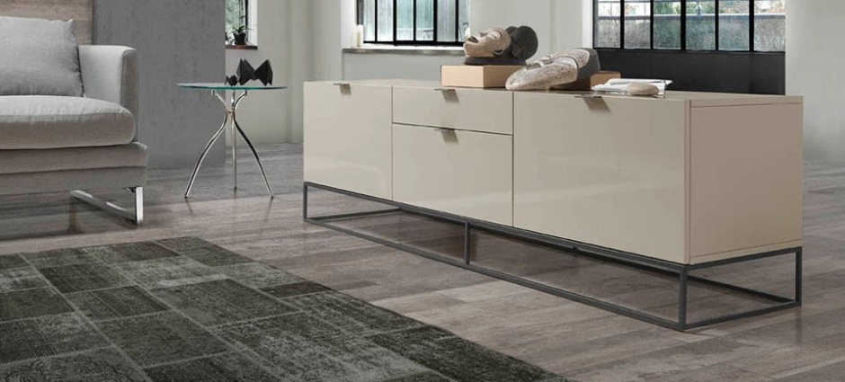 Тумба под телевизор белая широкая 240 см Personal от Angel Cerda ANGEL CERDA  148687 Белый  - Вид №3