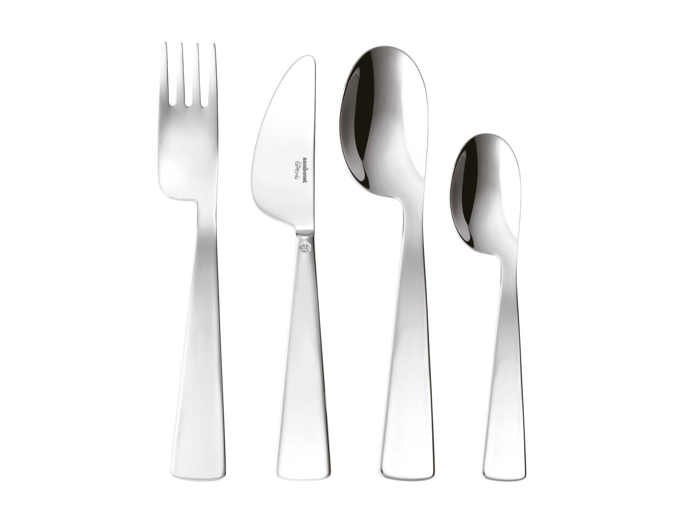 Набор столовых приборов из нержавеющей стали для детей Sambonet Gio Ponti Conca ARCH-00052278 - Вид №7