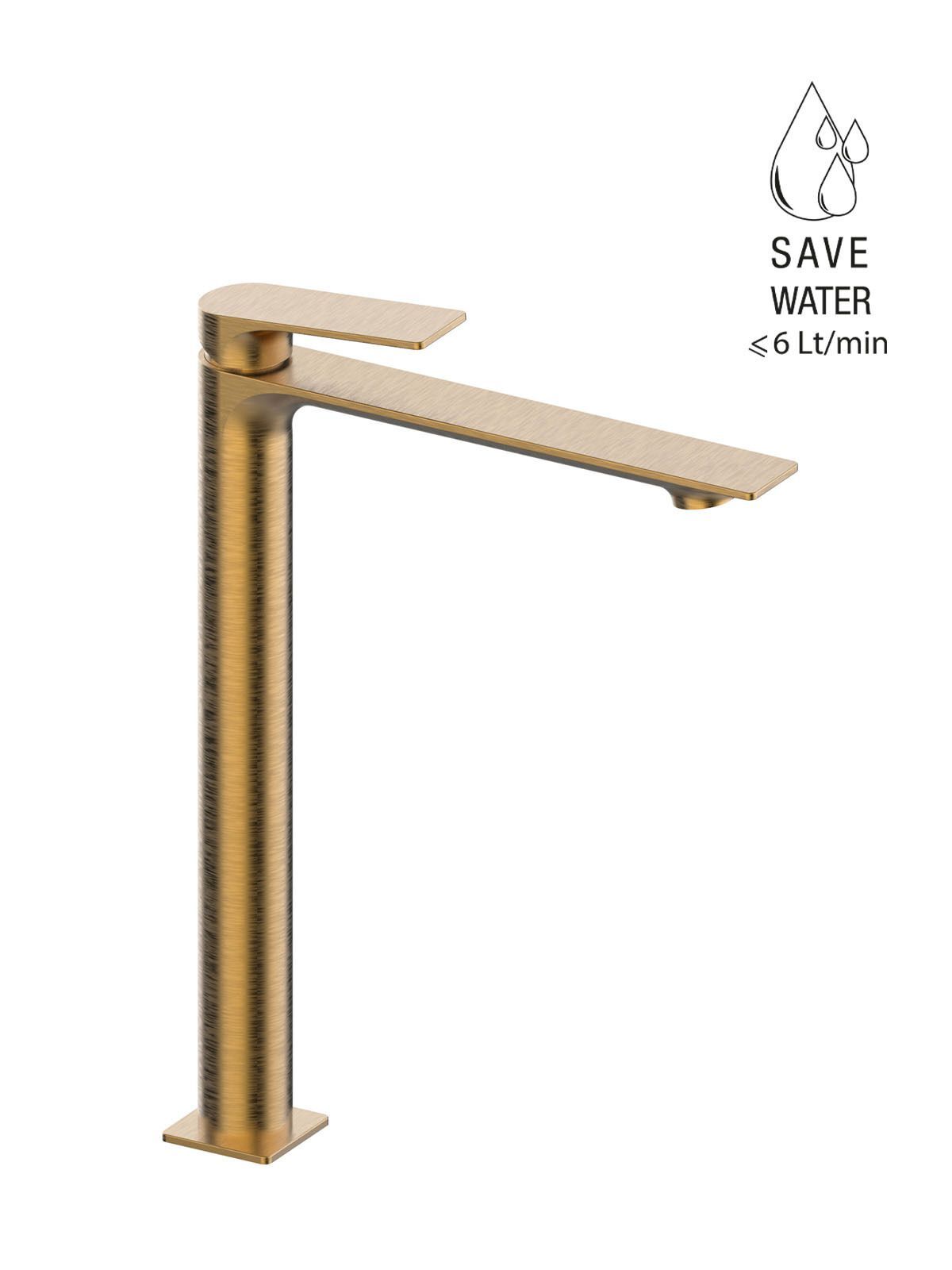 Высокий однорычажный смеситель для раковины Rubinetterie Frattini Нарцисс ARCH-00003069 - Вид №4