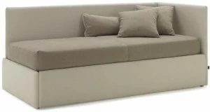 Bolzan Letti Угловая кровать с изголовьем и прямой боковой панелью Line