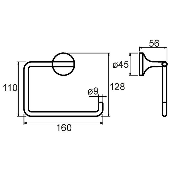 MAGSM00M43 Milardo Magellan Бумагодержатель Magellan Россия  - Вид №1