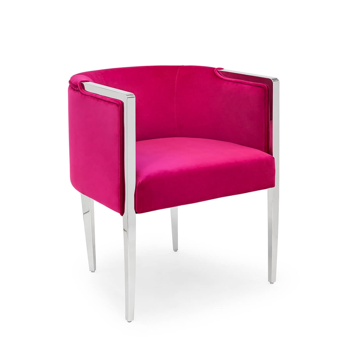 700417-81 ABHIKA СТУЛ GARDA ROUND LT.BLUE  - Вид №7