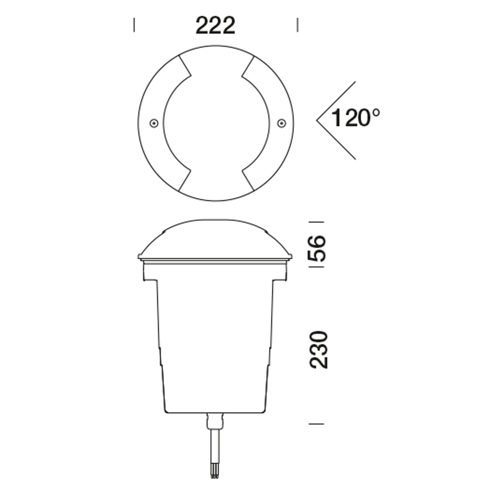 8410266 Настольный встаеваемый светильник Platek MEDIO Luce radente  MEDIO Roll Over - LED 4000K 2 Openings  - Вид №2
