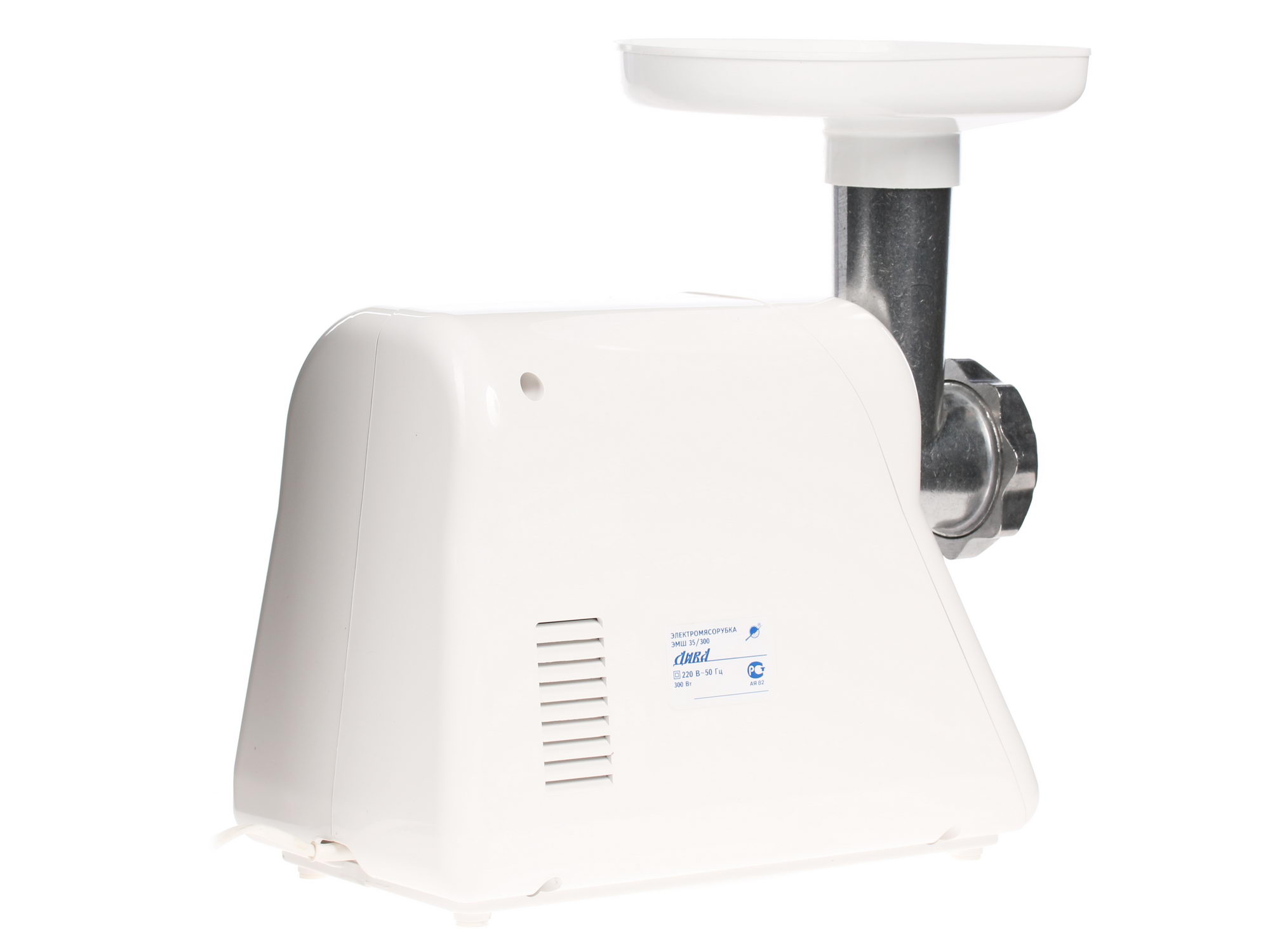 1014021 Мясорубка электрическая Ротор ДИВА  ЭМШ 35/300-2 белый STDN-0065685 - Вид №5