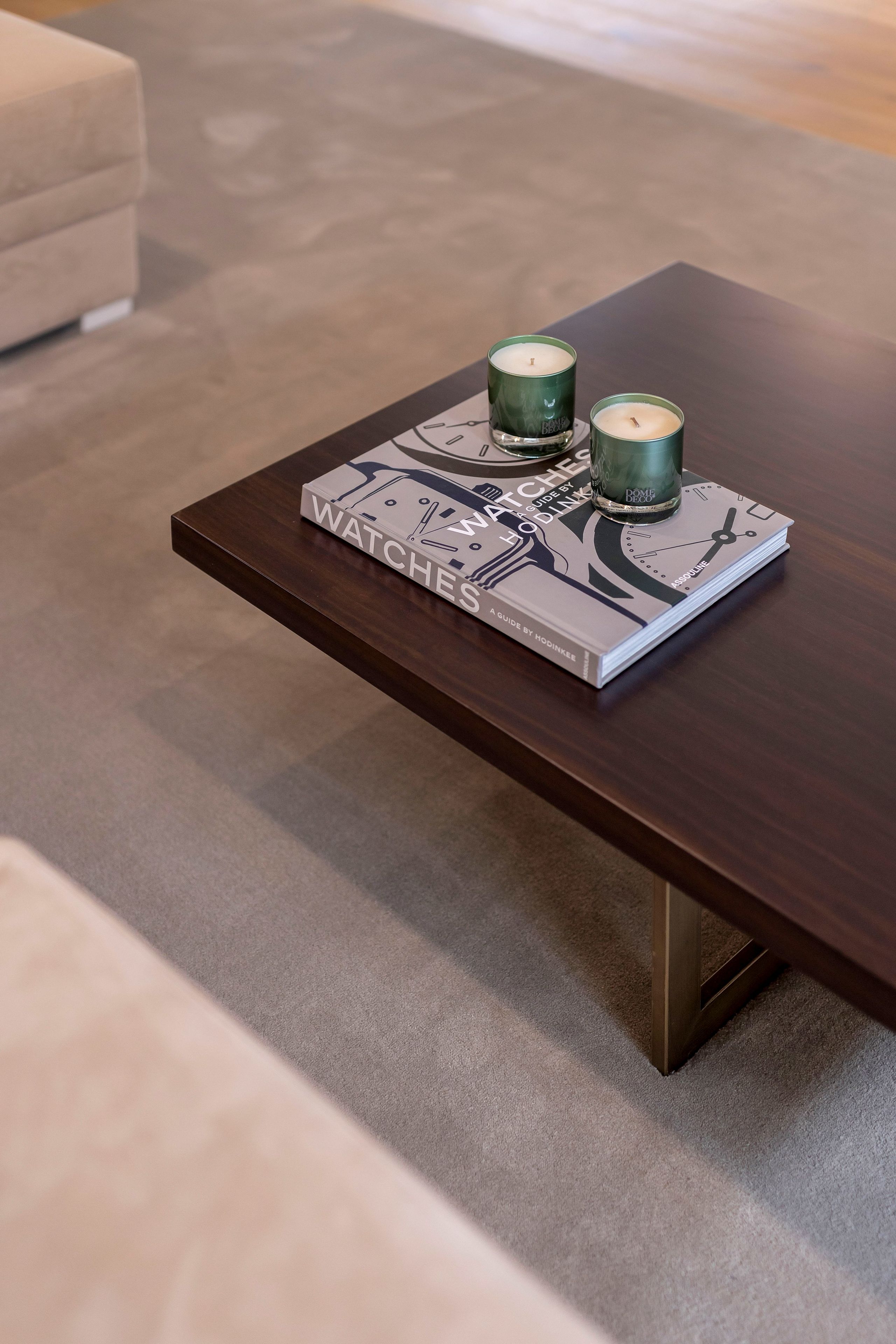 Прямоугольный низкий журнальный столик из грецкого ореха Stylish Club Slender ARCH-00089916 - Вид №2