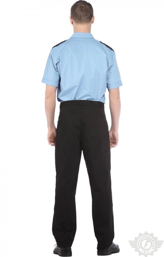 65908 Сорочка "Страйк" короткий рукав  Одежда для охранных структур  размер 48-50/170-176 Спецодежда  - Вид №4