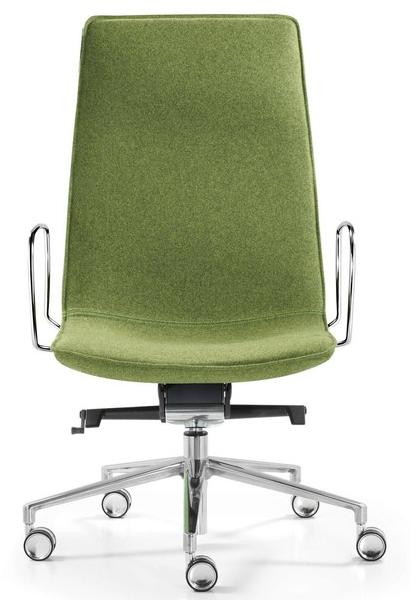 Quinti Sedute Поворотное кресло руководителя из ткани с 5 спицами и высокой спинкой Amelie sun-id-1434207 - Вид №4