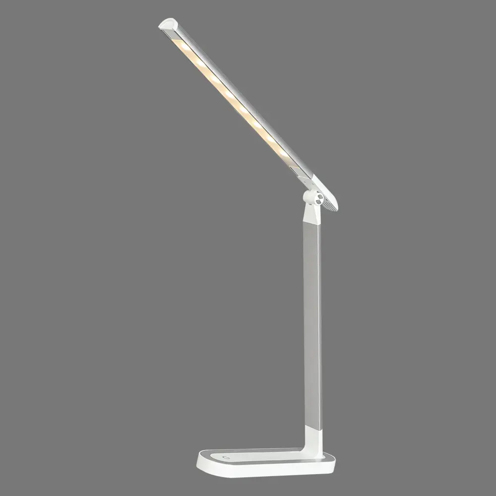 Рабочая лампа настольная светодиодная KD-845, цвет серый/серый CAMELION STLM-2153944 - Вид №1