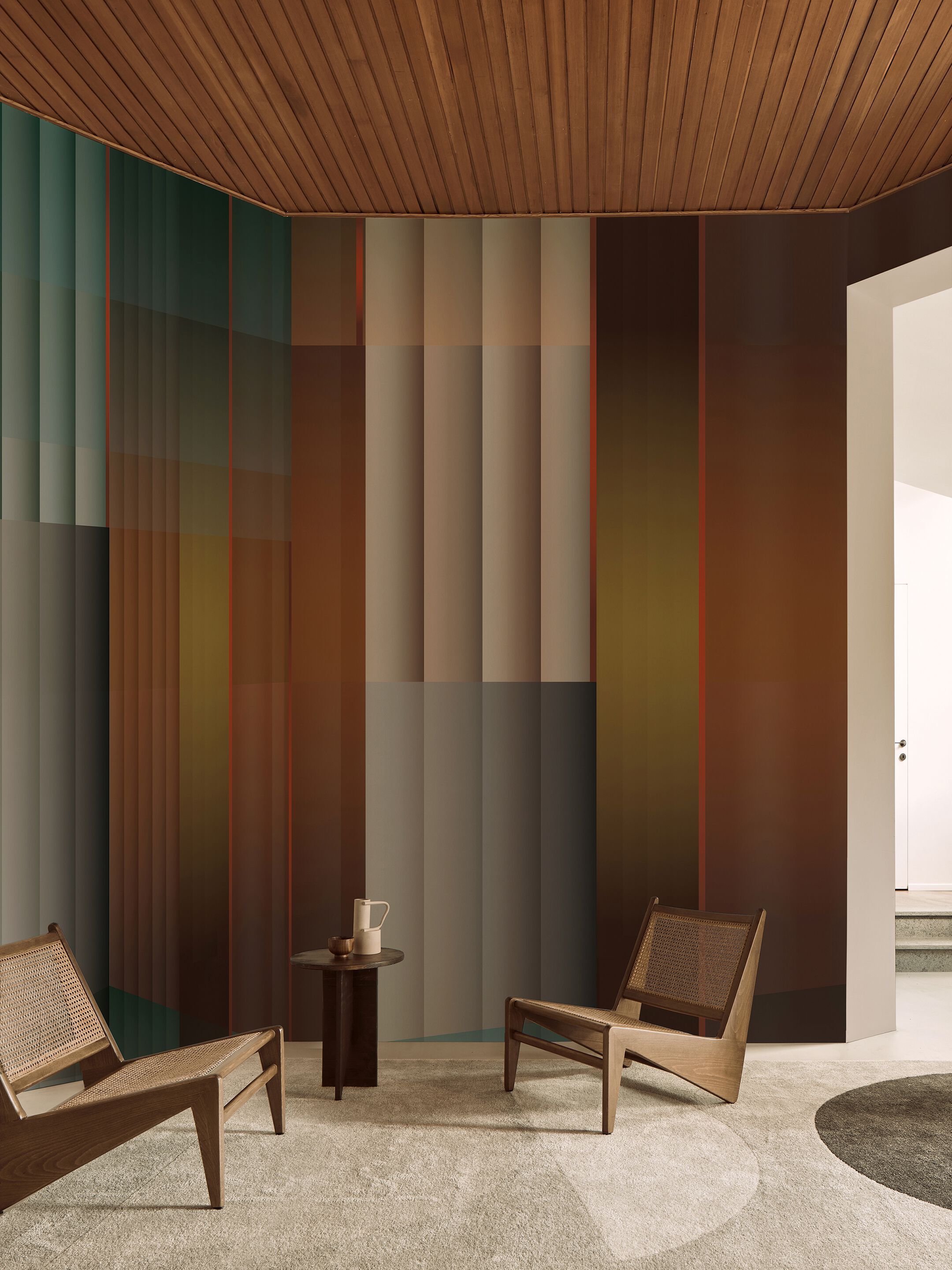 Обои из органического био-винила Wall&decò Современные обои 2025 года ARCH-00132483 - Вид №1