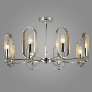 Потолочная люстра Eurosvet Maglia 60077/8 хром EUROSVET MAGLIA 279978 Хром